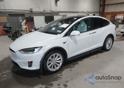 2020 Tesla Model X Long Range Dual Motor All-Wheel Drive/Long Range Plus Dual Motor All-Wheel Drive from USA, damaged, VIN 5YJXCDE23LF233190